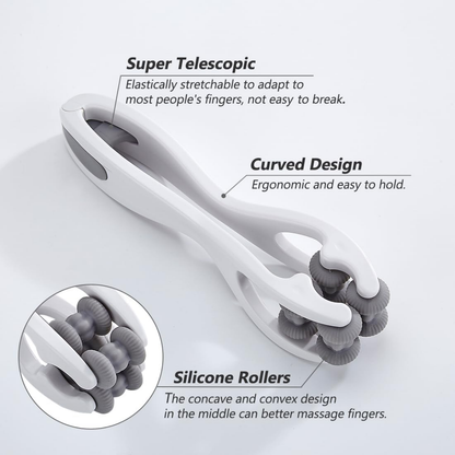 Finger Massager Dual-Row Roller