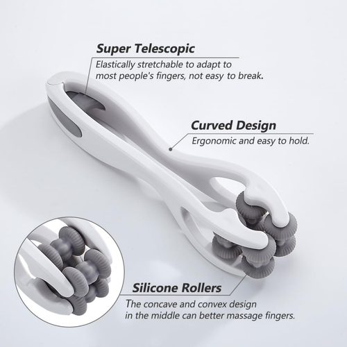Finger Massager Dual-Row Roller
