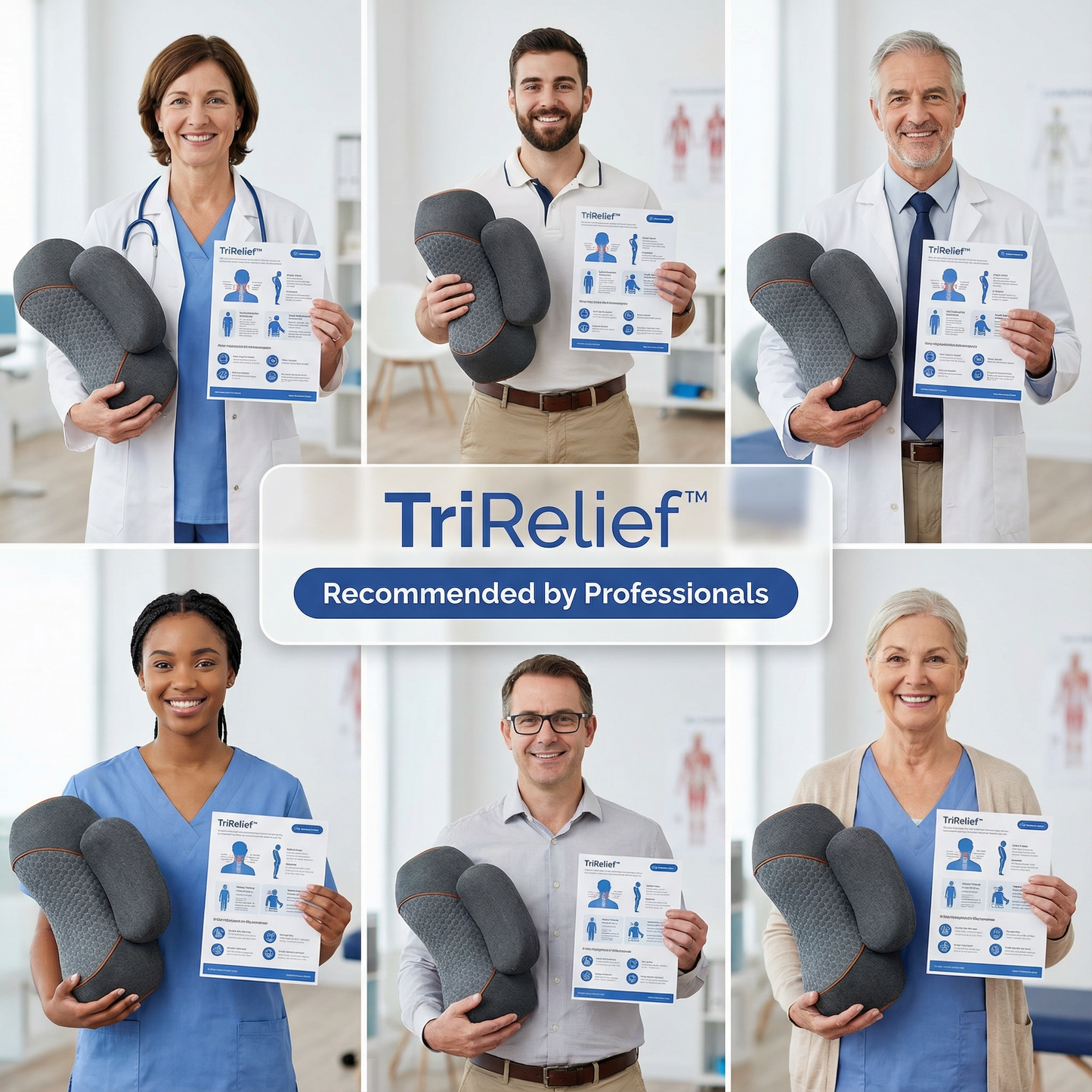 TriRelief™-The 3-in-1 Professional Neck Therapy System