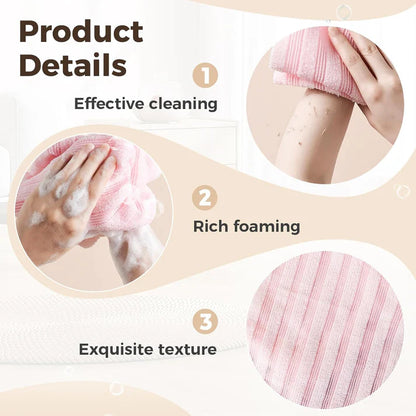 SkinFloss™ — Dual-Texture Exfoliating Towel