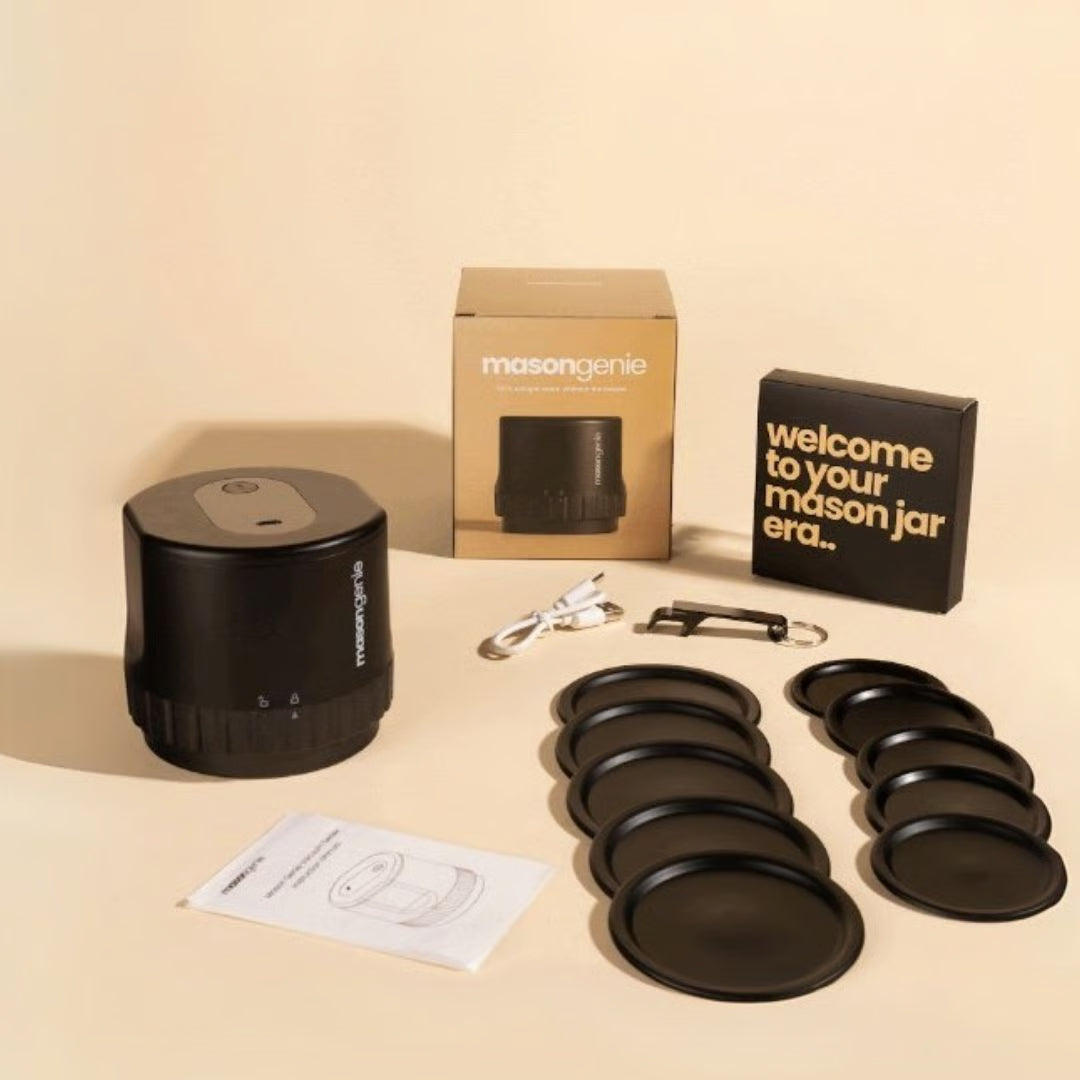 Mason Genie - makes sealing a breeze!