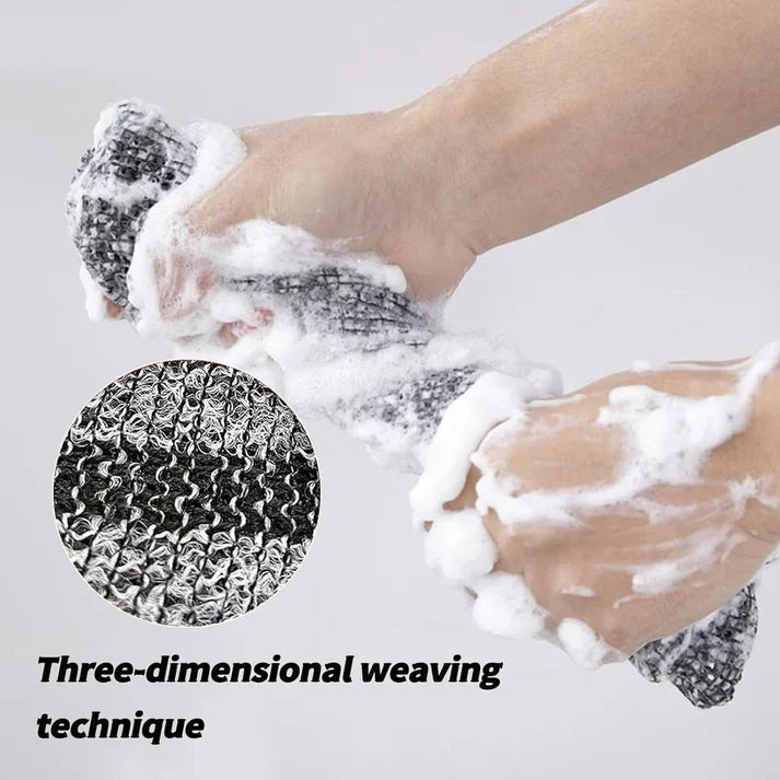SkinFloss™ — Dual-Texture Exfoliating Towel