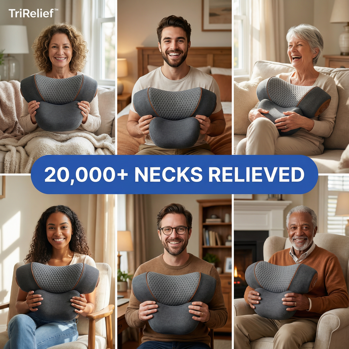TriRelief™-The 3-in-1 Professional Neck Therapy System