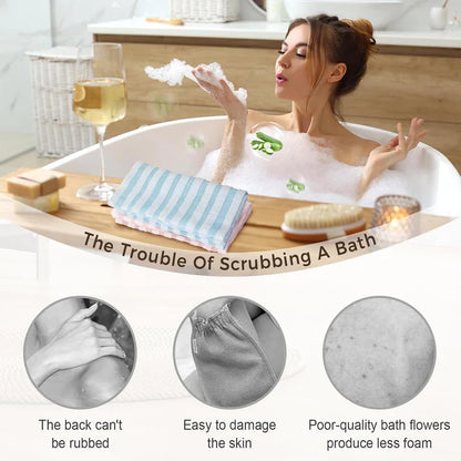 SkinFloss™ — Dual-Texture Exfoliating Towel