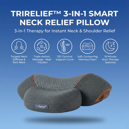 TriRelief™-The 3-in-1 Professional Neck Therapy System