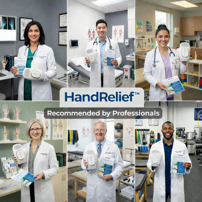 HandRelief™ 3-in-1 Hand Massager for Wrist Pain, Finger Joint Pain, Hand Pain