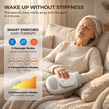 HandRelief™ 3-in-1 Hand Massager for Wrist Pain, Finger Joint Pain, Hand Pain