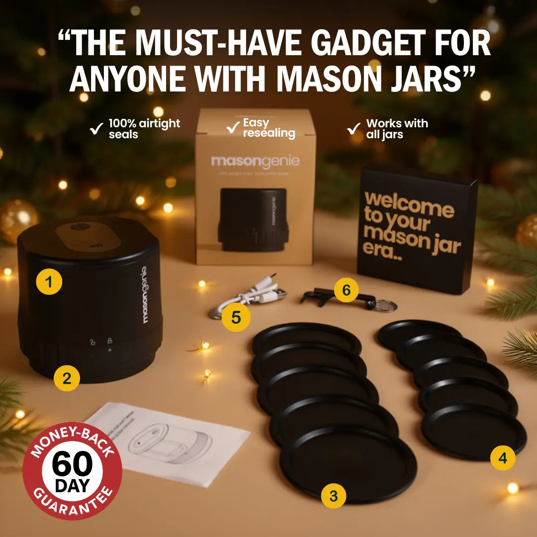 Mason Genie - makes sealing a breeze!
