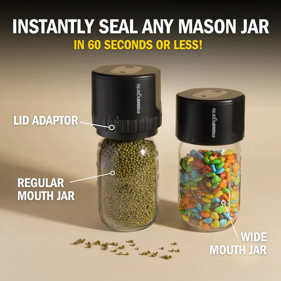 Mason Genie - makes sealing a breeze!