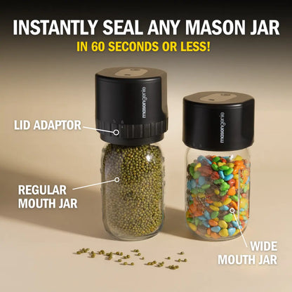 Mason Genie - makes sealing a breeze!