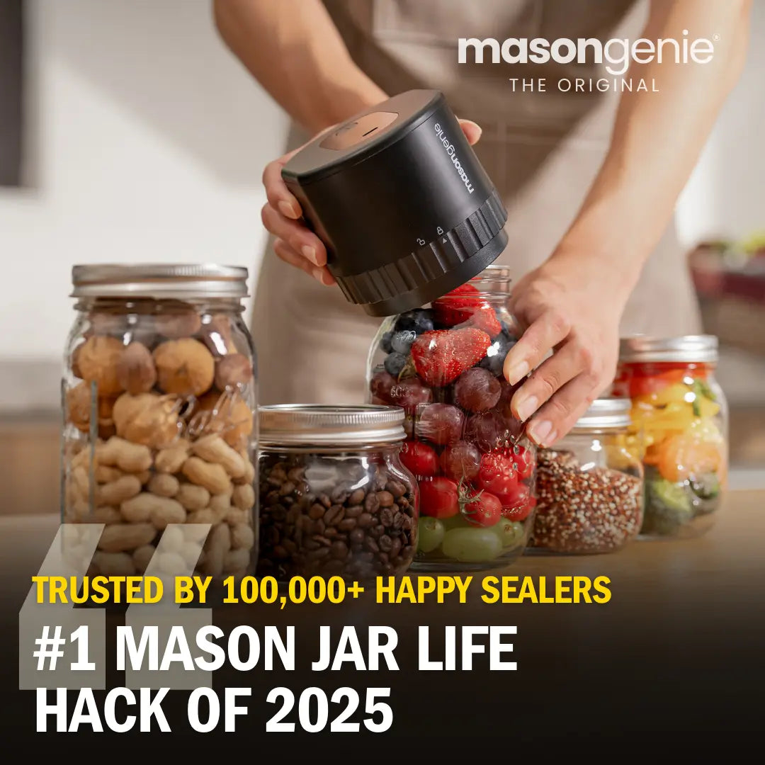 Mason Genie - makes sealing a breeze!