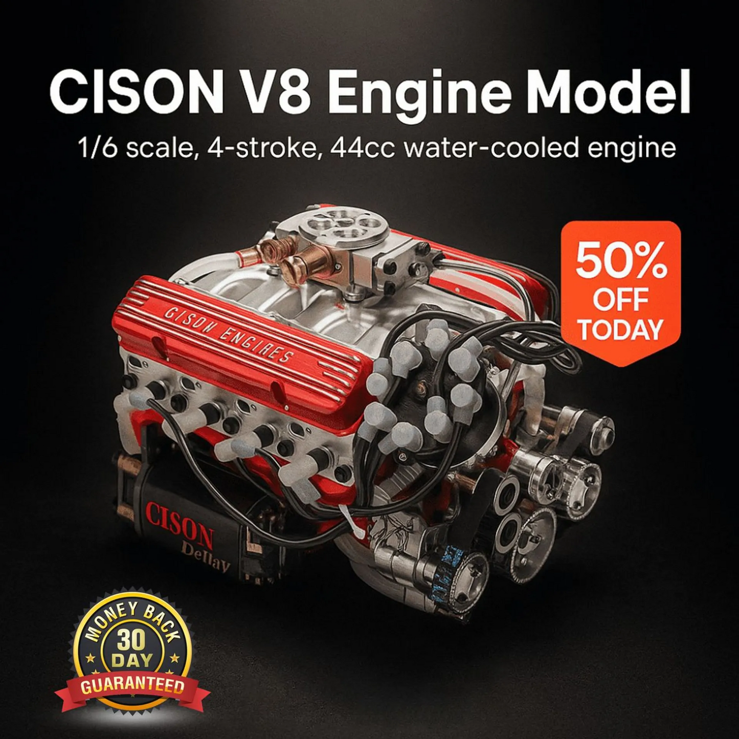 GearGen™ - V8 Engine Building Kit