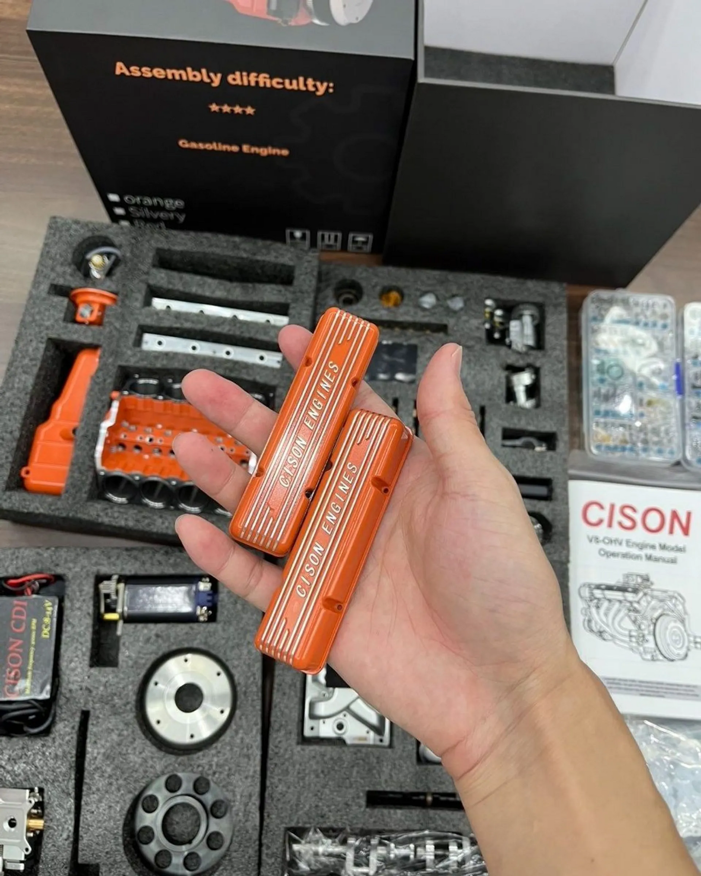 GearGen™ - V8 Engine Building Kit