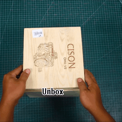 GearGen™ - V8 Engine Building Kit